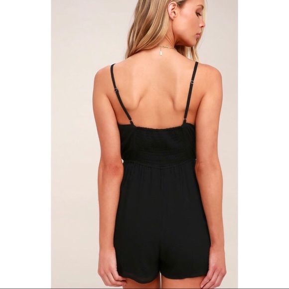 NWT SEXY Summer Flowy Chiffon Boho Vneck Romper - Picture 3 of 7